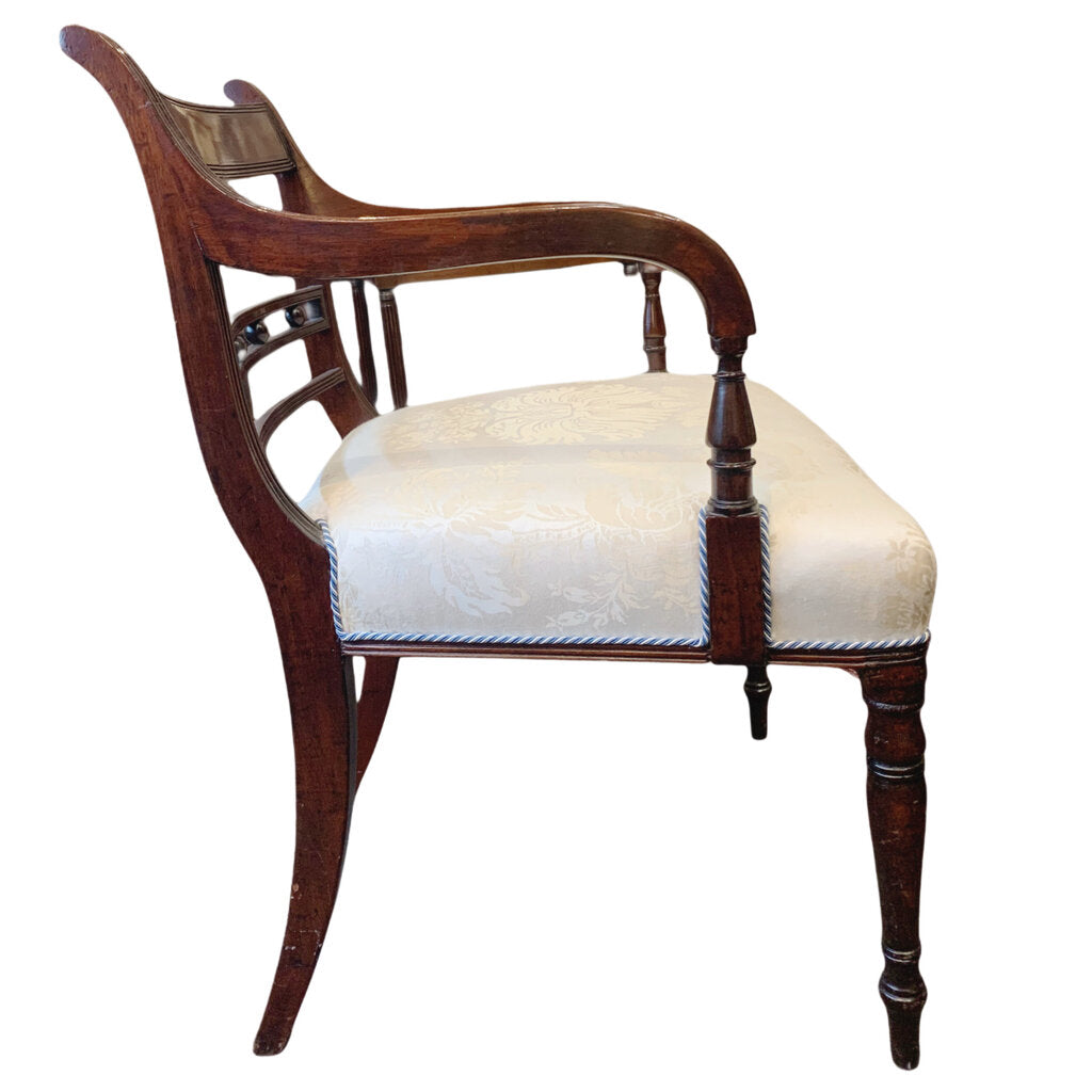 Early 19th C. English Mahogany Arm Chair