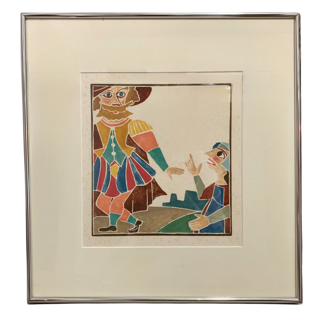Andre Derain Les Horrible et Espouvantable Woodblock Print