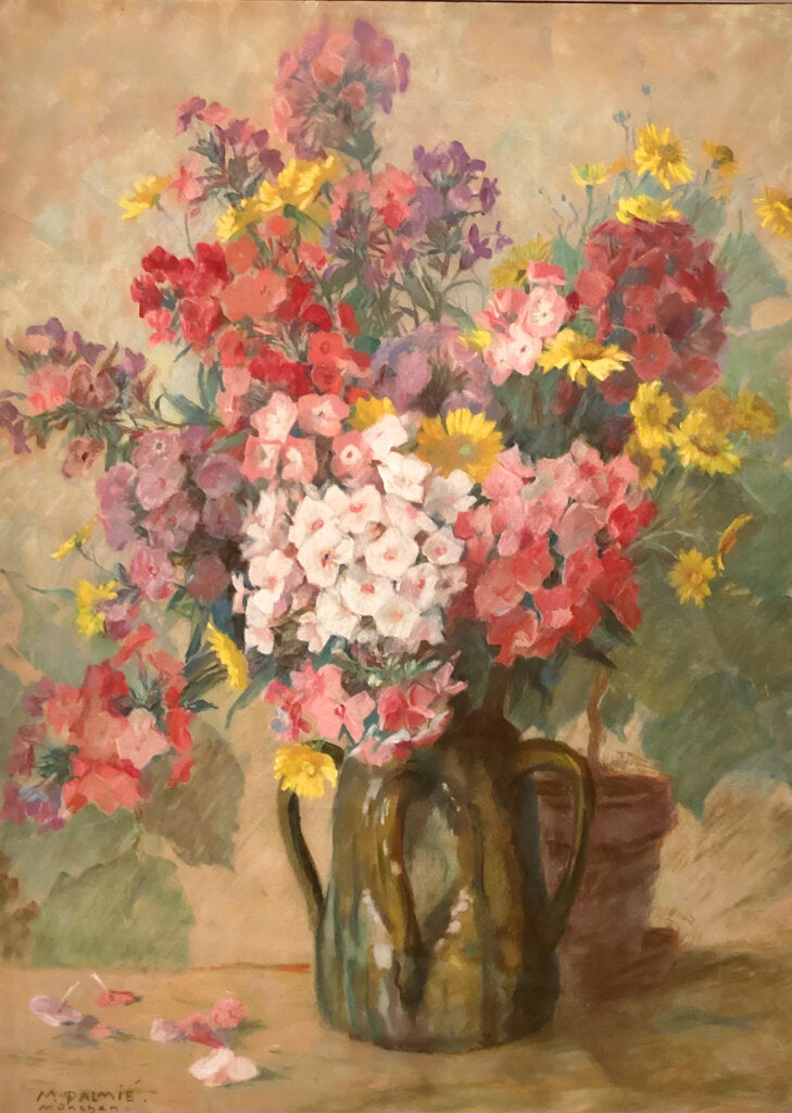 Palmie. Bouquet of Phlox. Pastel on Canvas