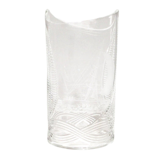 Waterford/Eamonn Hartley "Yachting" Crystal Vase