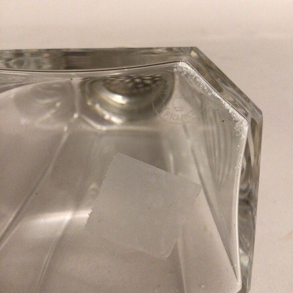 Baccarat & Tetard Muffineer, Crystal & Silver