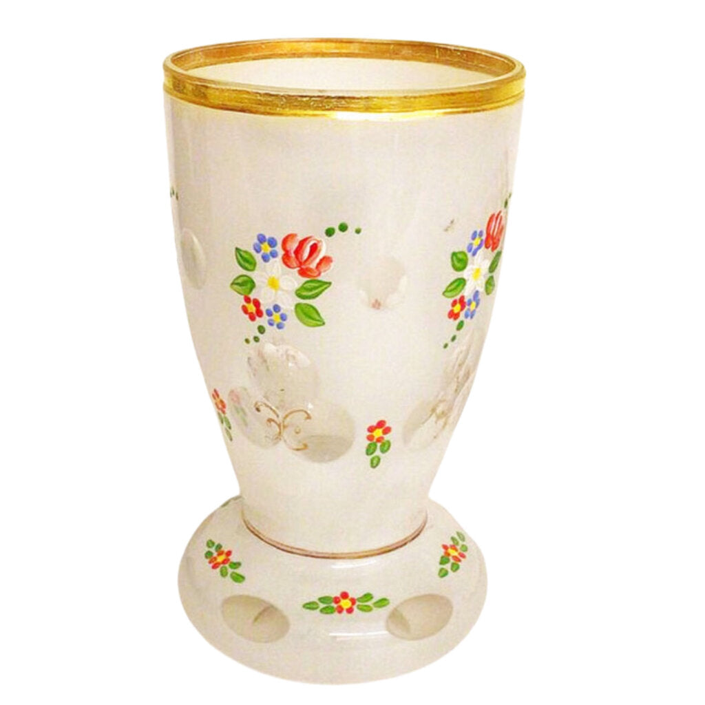 Painted Crystal Cup, Central Europe