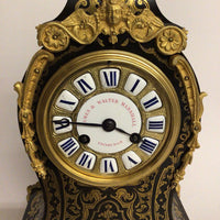 J.W. Marshall Ormolu Bracket Clock