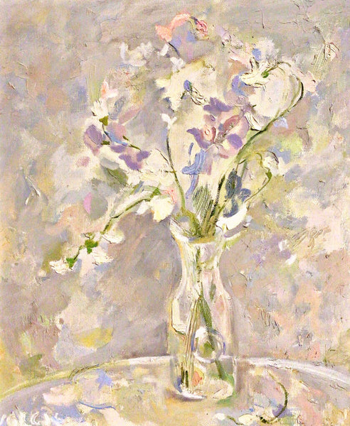 Floral Still Life, Oil on Canvas