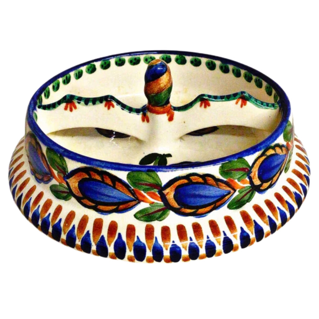 Aluminia Marjorie Fishing Faience Dish, 1924-6