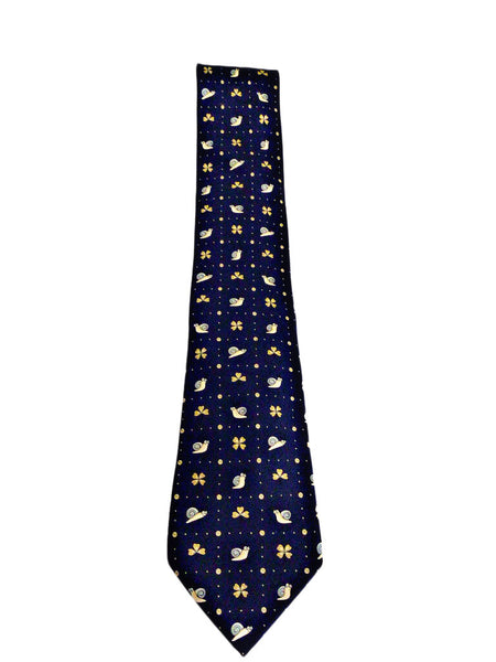 Hermes Silk Necktie 7875 UA