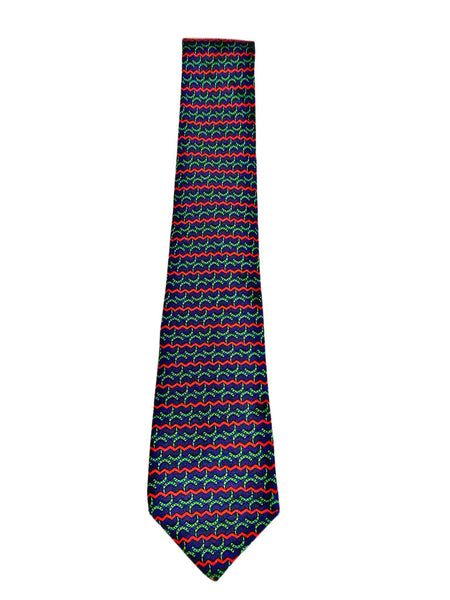 Hermes Silk Necktie 7105 OA