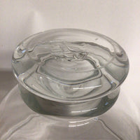 Simon Pearce Footed Crystal Centerpiece Bowl