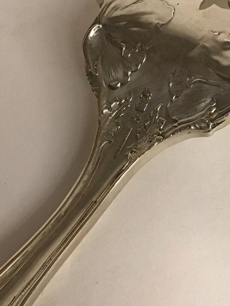 Reed & Barton "Love Disarmed" Sterling Salad Set, ca. 1899-1928