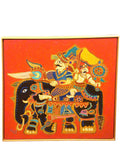 Maharaja on Elephant Oil on Canvas