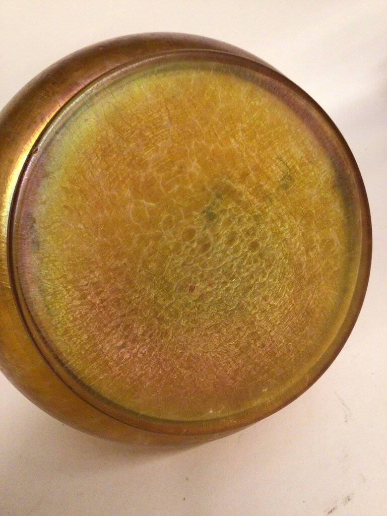 Pallme-Koenig Austrian Art Glass Vase, Early 20th C.