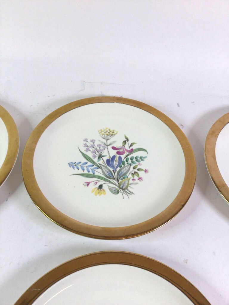 6 pc. Ernest Sohn Creations Salad Plates, ca. 1950s