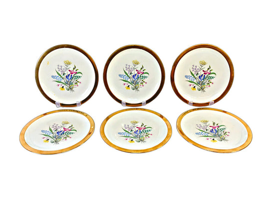 6 pc. Ernest Sohn Creations Salad Plates, ca. 1950s