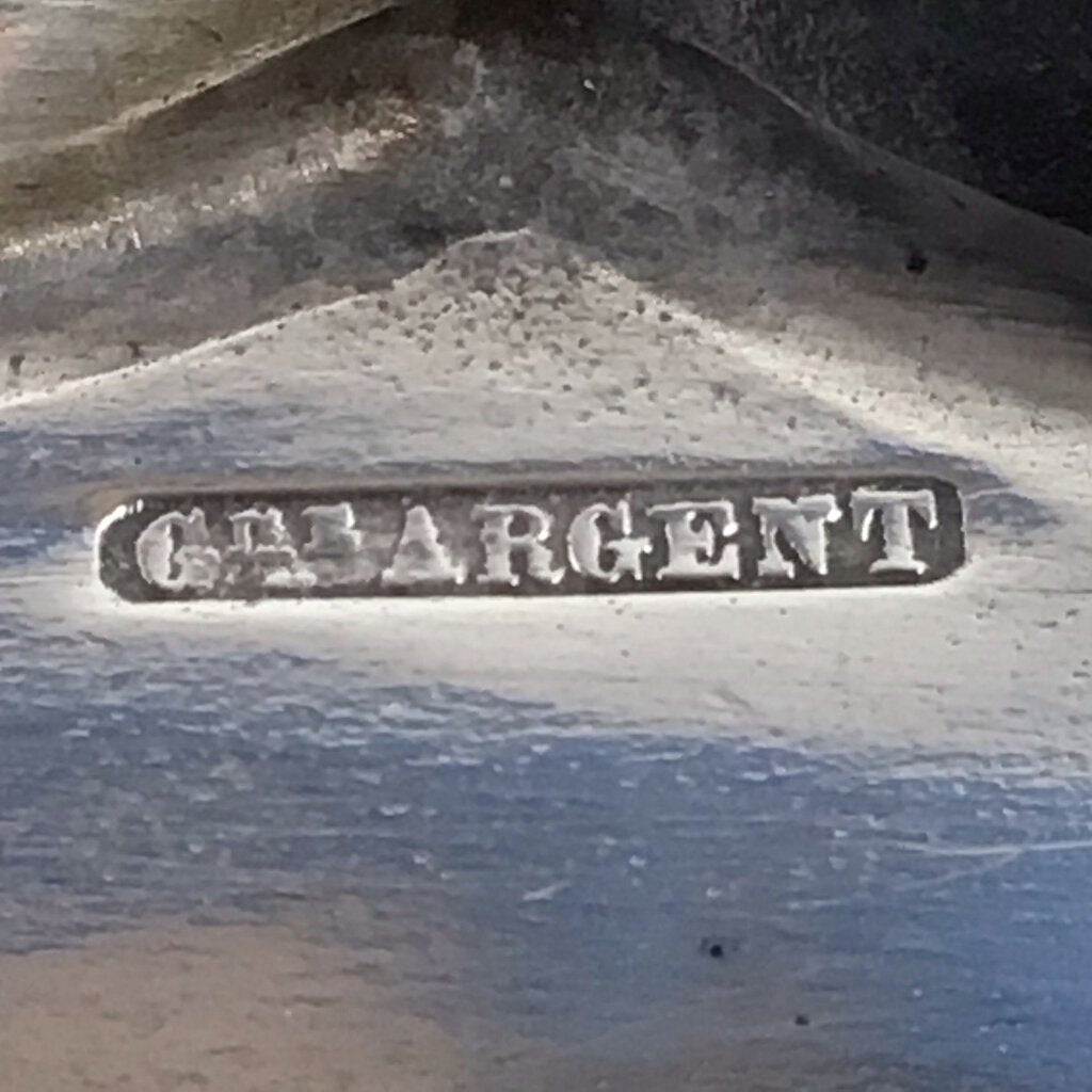 Antique French Silverplated Plate