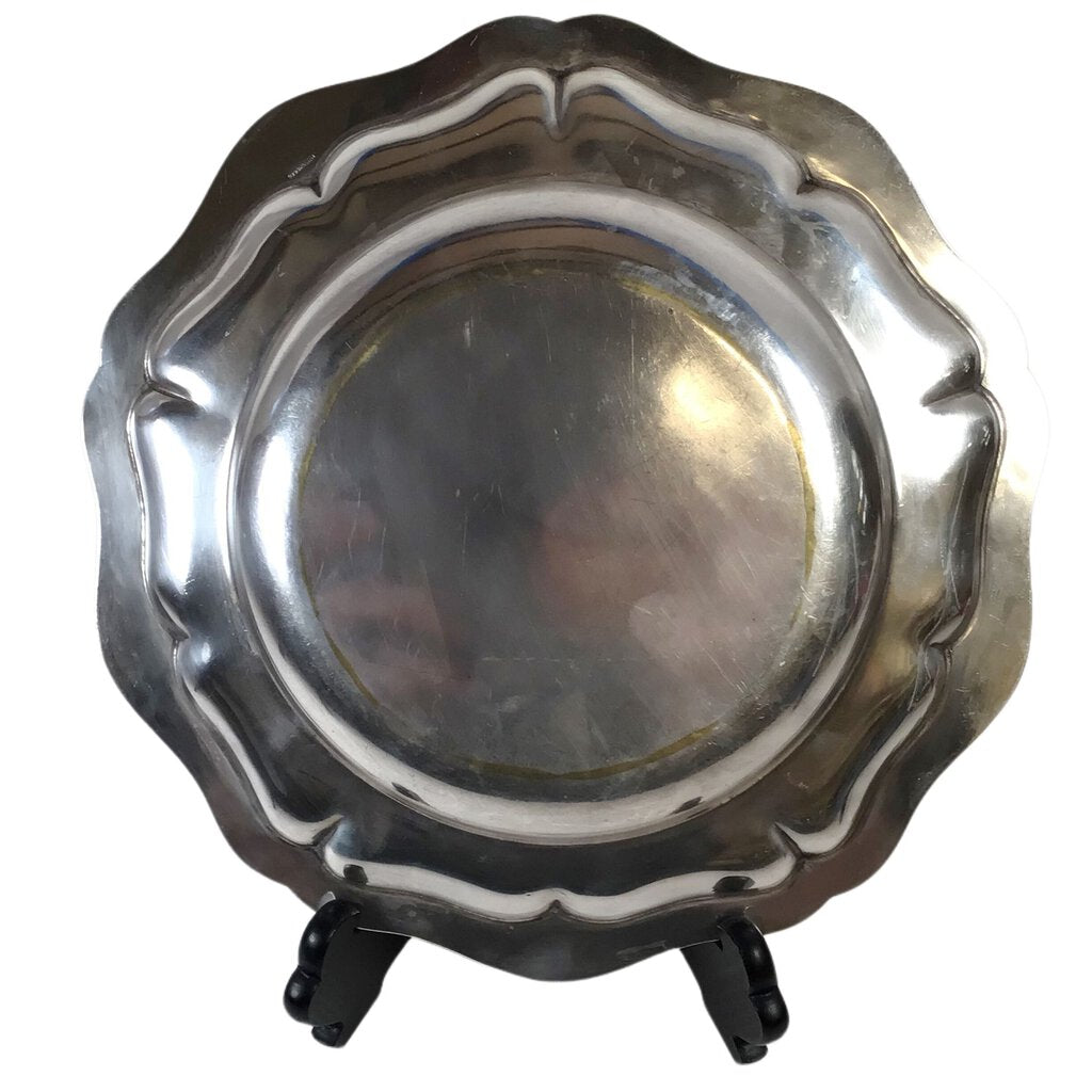 Antique French Silverplated Plate