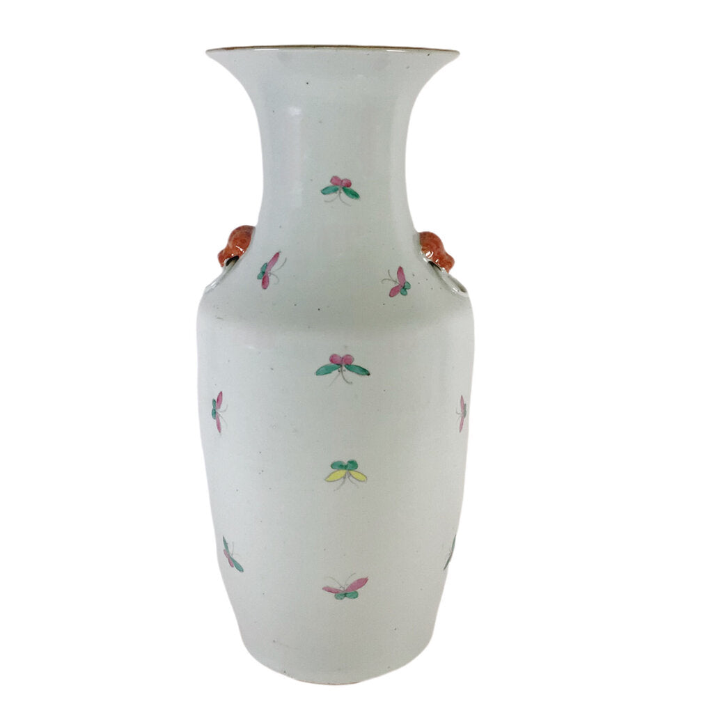 Chinese Polychrome Enameled Vase