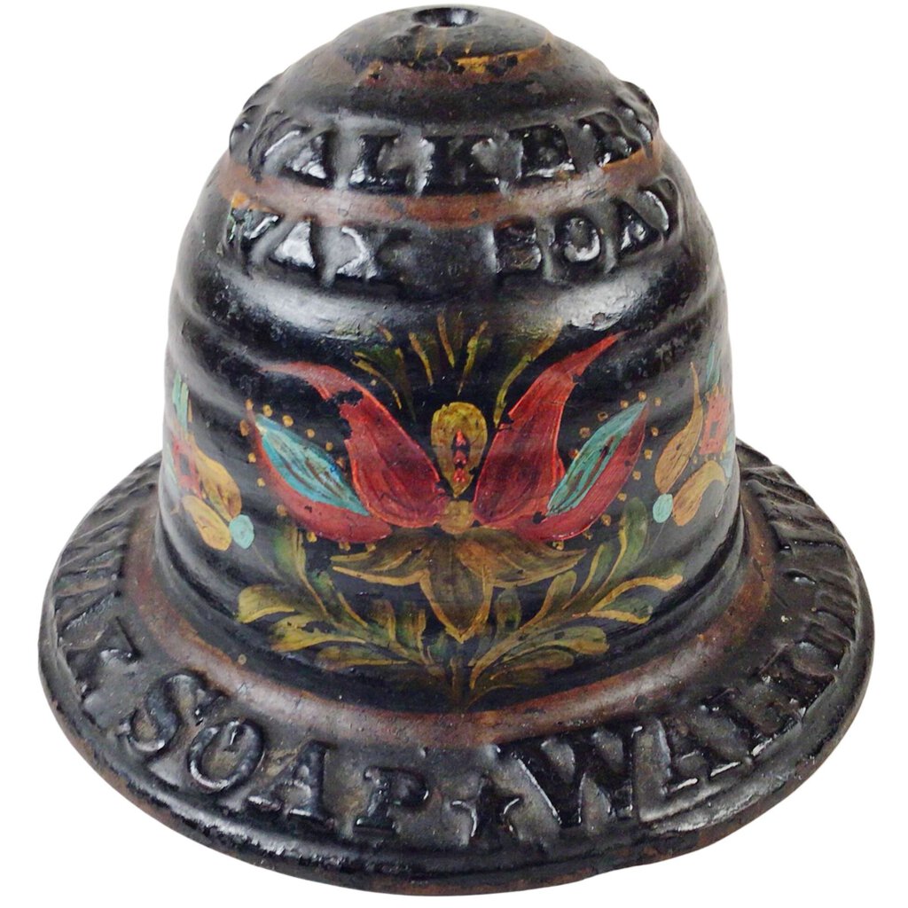 Walker's Soap Cast Iron Twine Dispenser, ca. 1880s