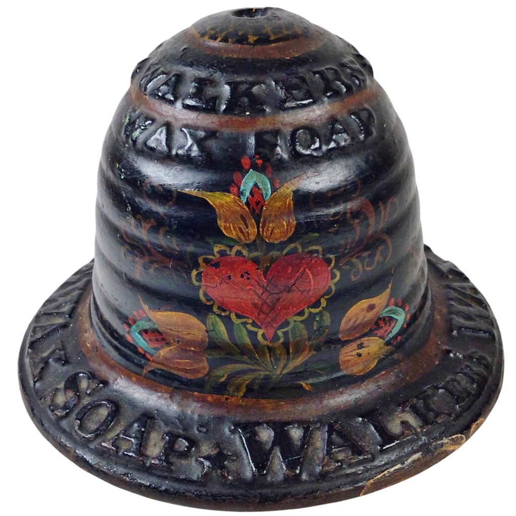Walker's Soap Cast Iron Twine Dispenser, ca. 1880s