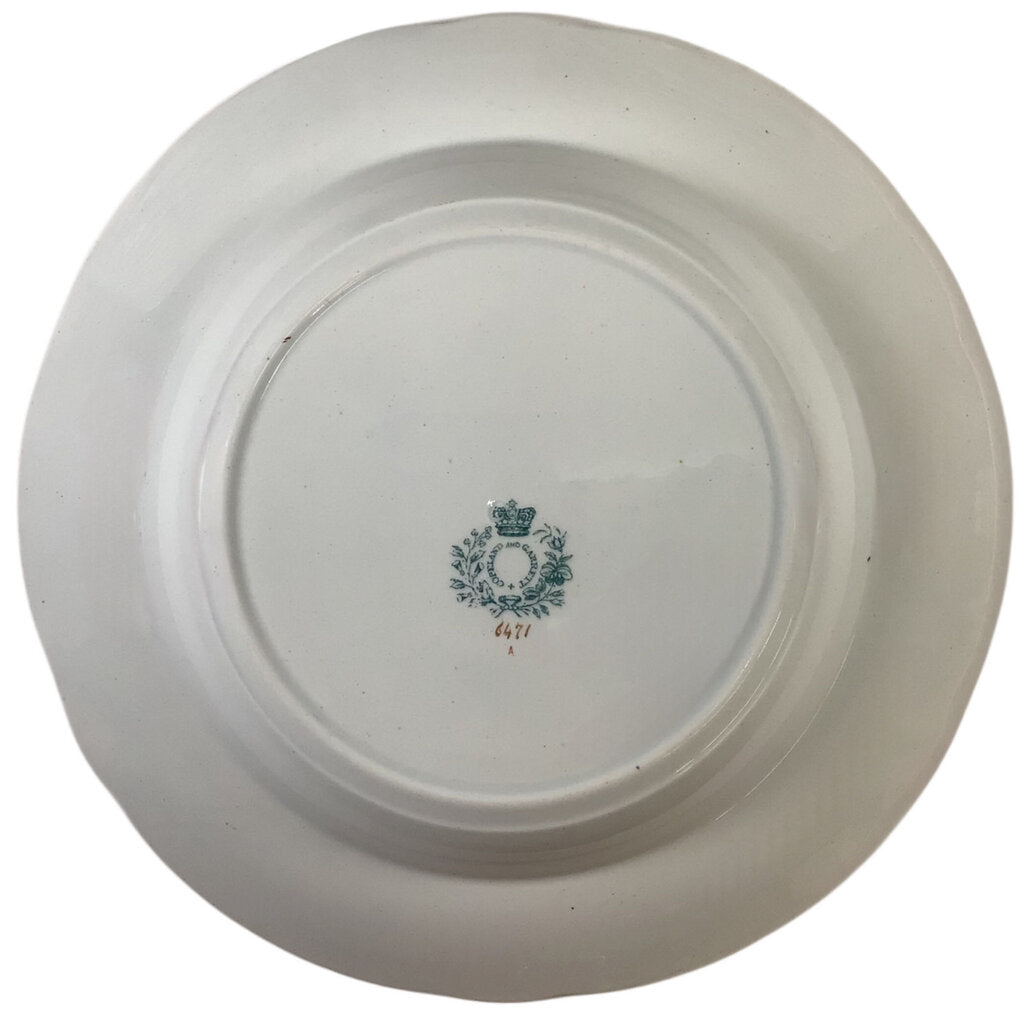 36pc. Copeland & Garrett Imari-Style New Japan Stone Dinner Plates & Soup Bowls, ca. 1833-47
