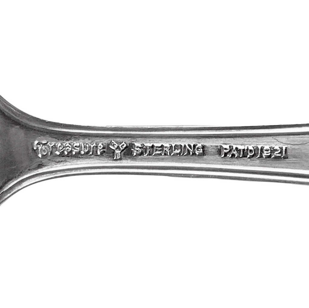 2pc. Lunt "William & Mary" Sterling Baby Fork & Spoon