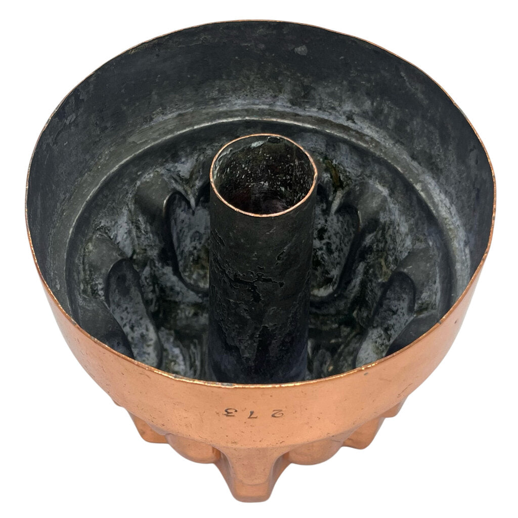 Antique Victorian Style Copper Cooking Mold No.273