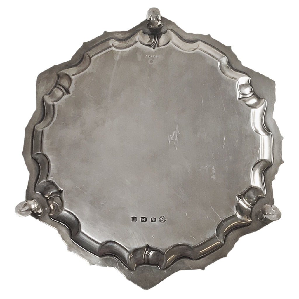 William Hutton & Sons Sterling Silver Salver, 1929