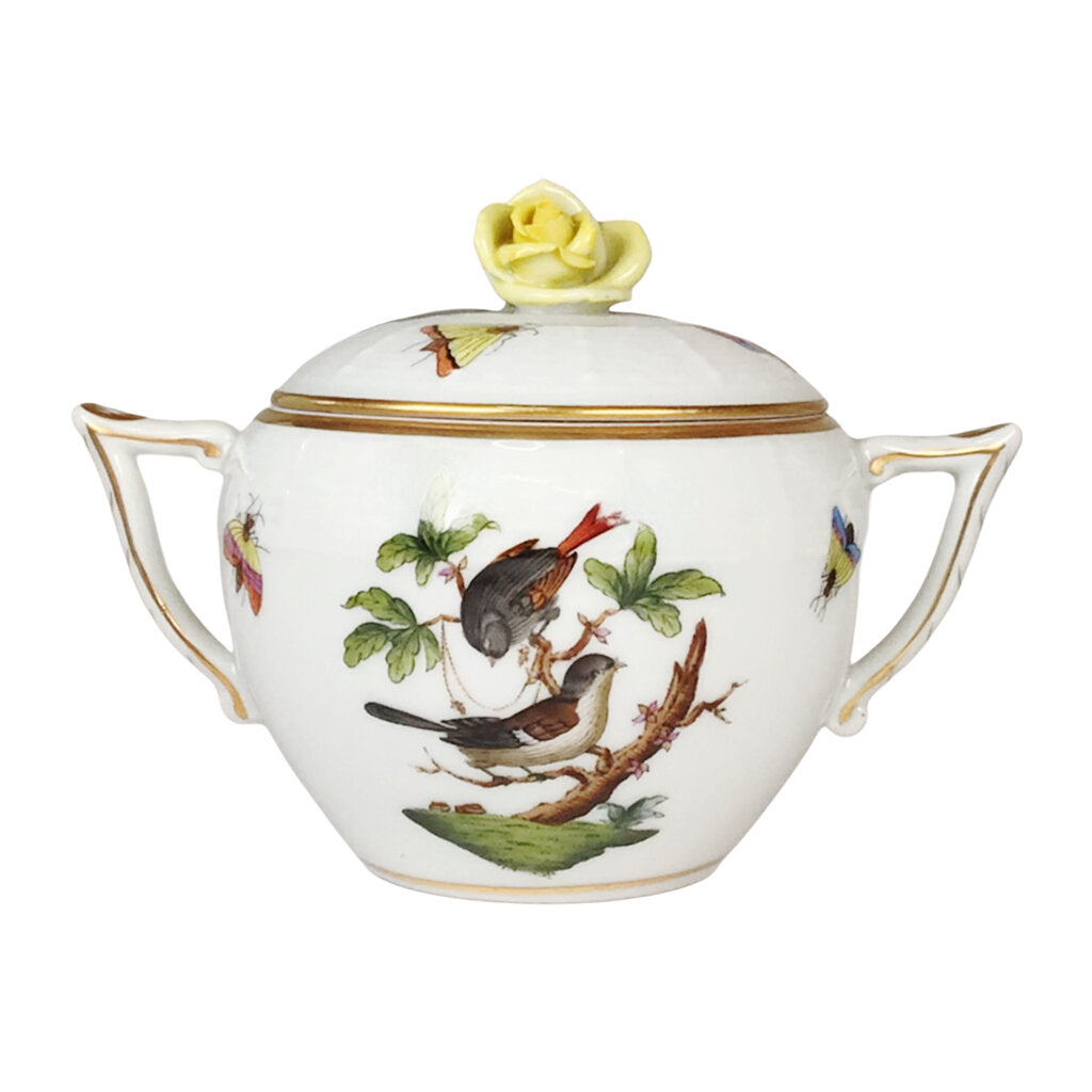 24pc. Herend "Rothschild Bird" Tea & Coffee Service for 10