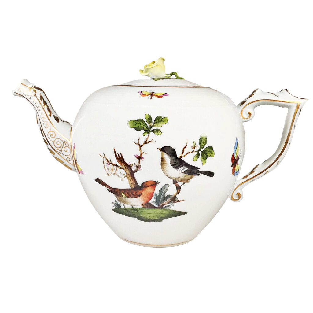 24pc. Herend "Rothschild Bird" Tea & Coffee Service for 10