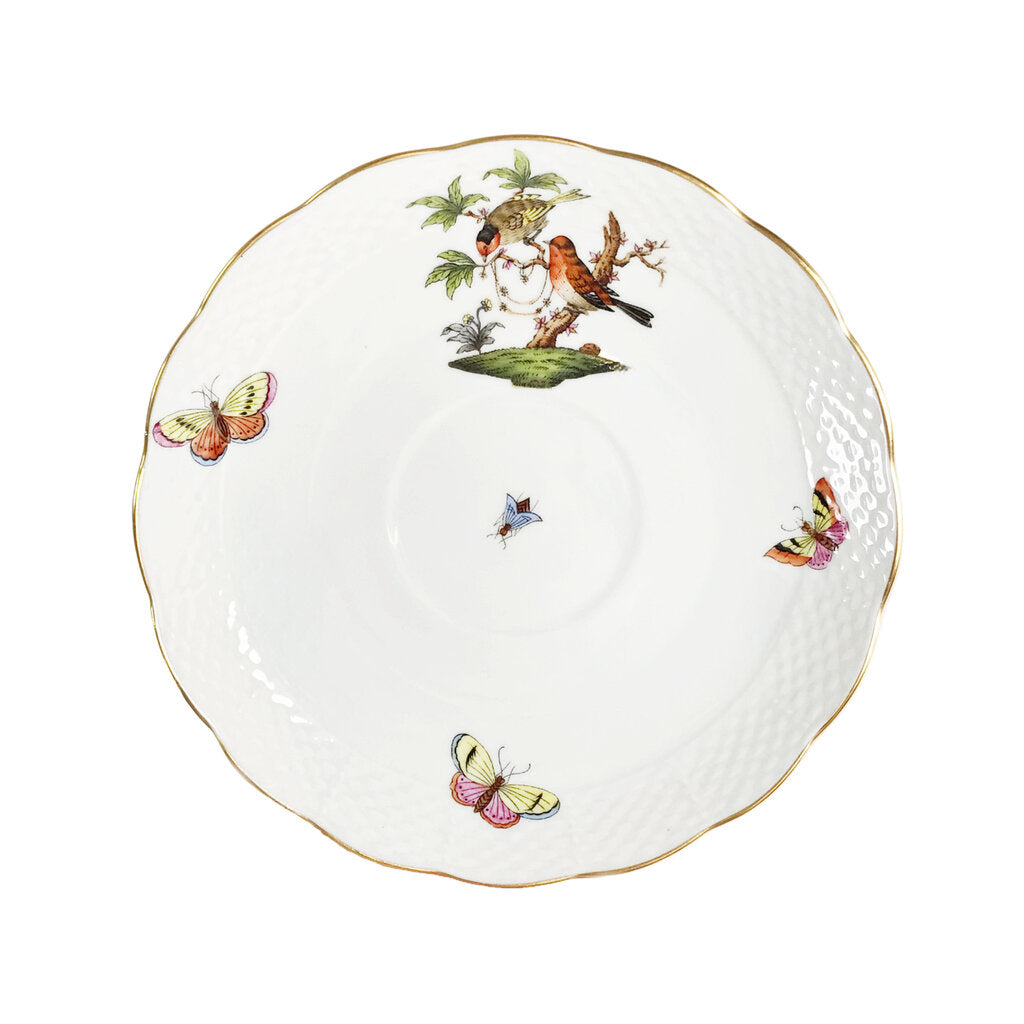 24pc. Herend "Rothschild Bird" Tea & Coffee Service for 10