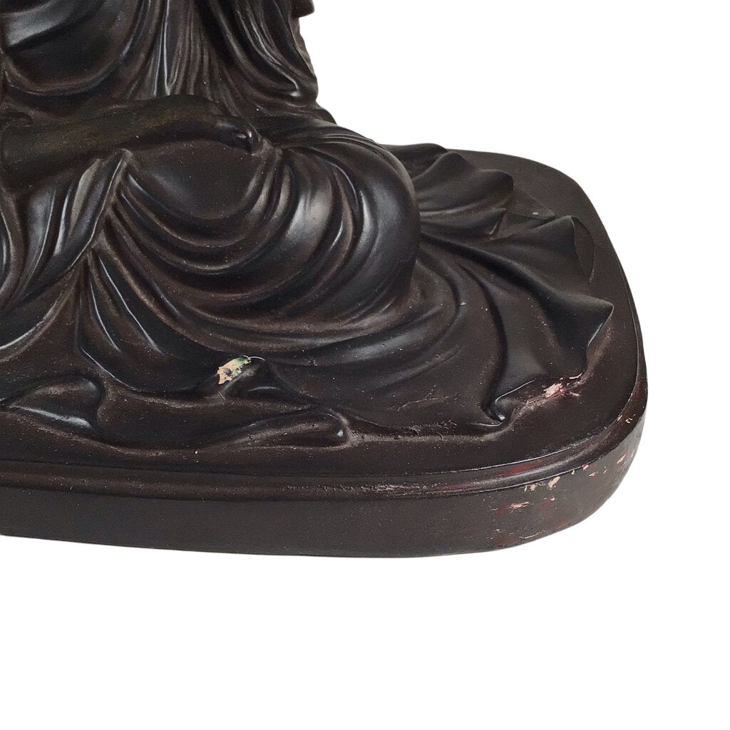 Plaster Figure of Japanese Amitabha Buddha