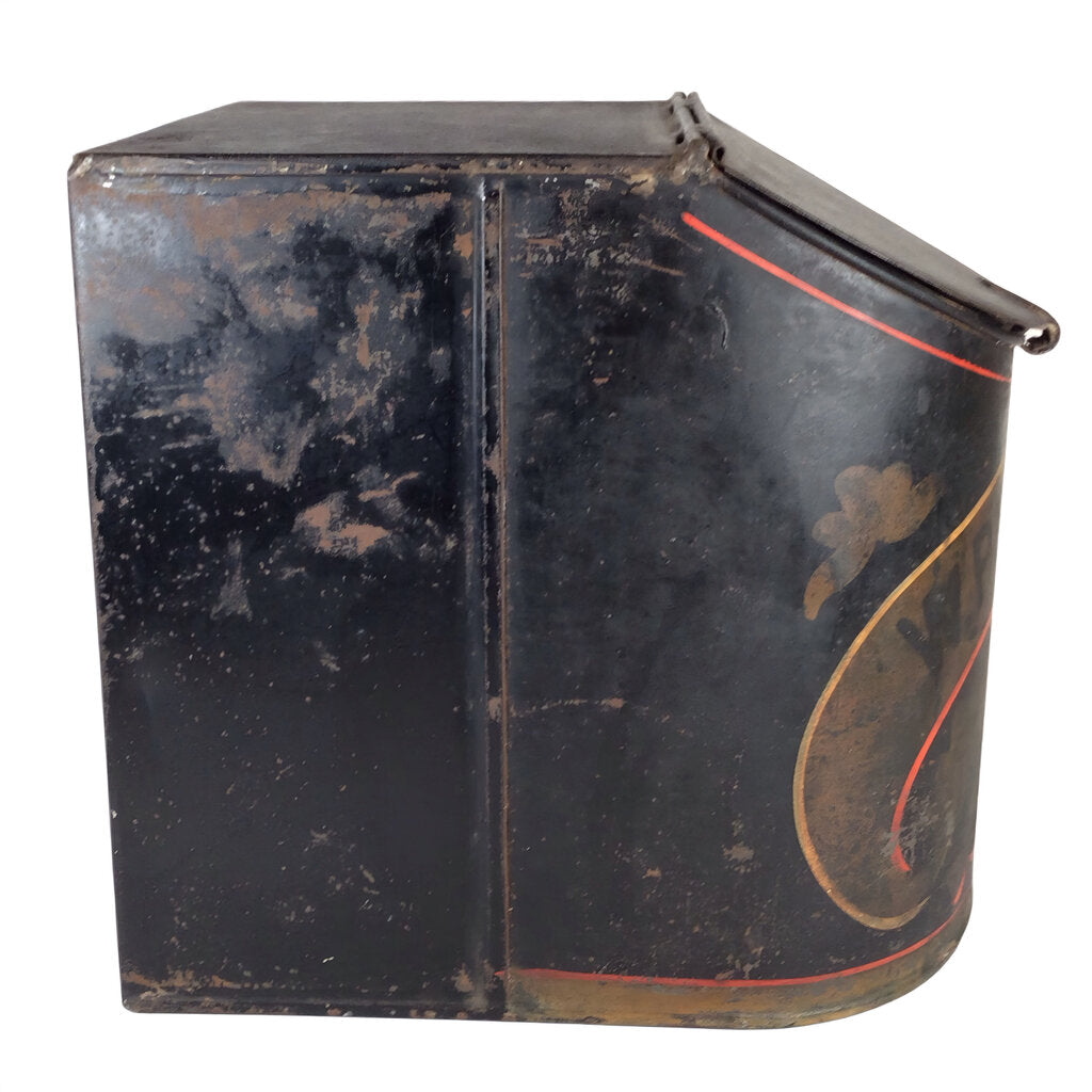 Pair of 19th c. Polychrome Toleware Spice Bins