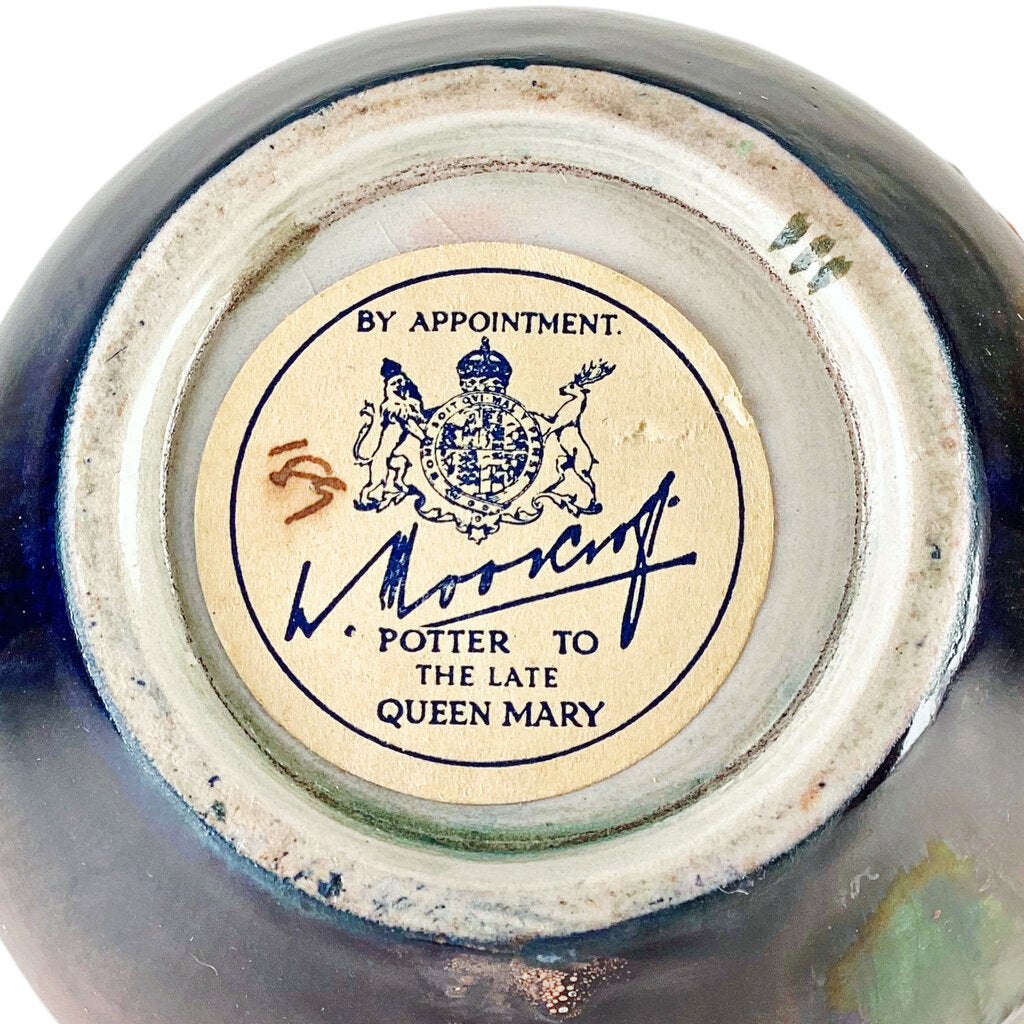 Moorcraft floral decorated ceramic vase