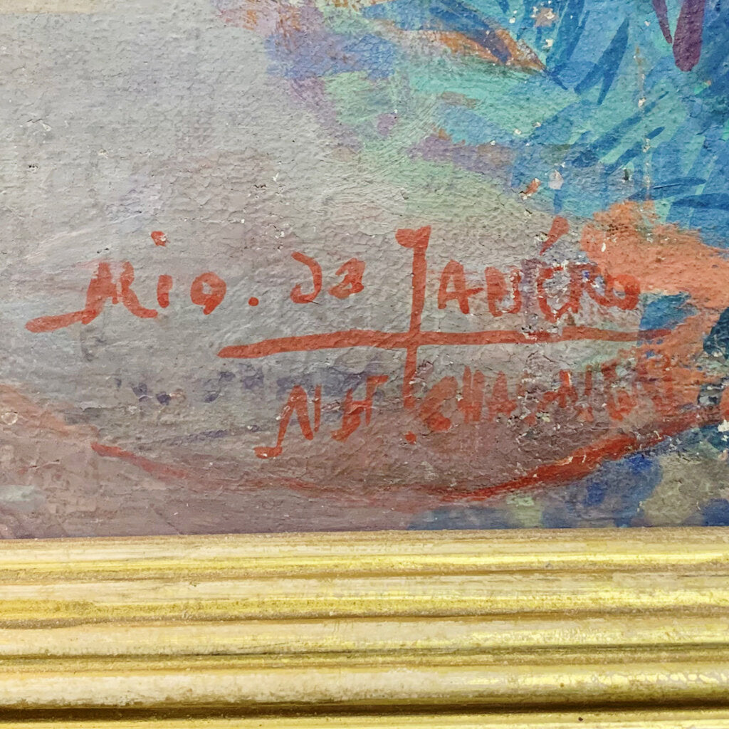 Nora Bluhm. Rio da Janeiro. Oil on Canvas. 20th Century