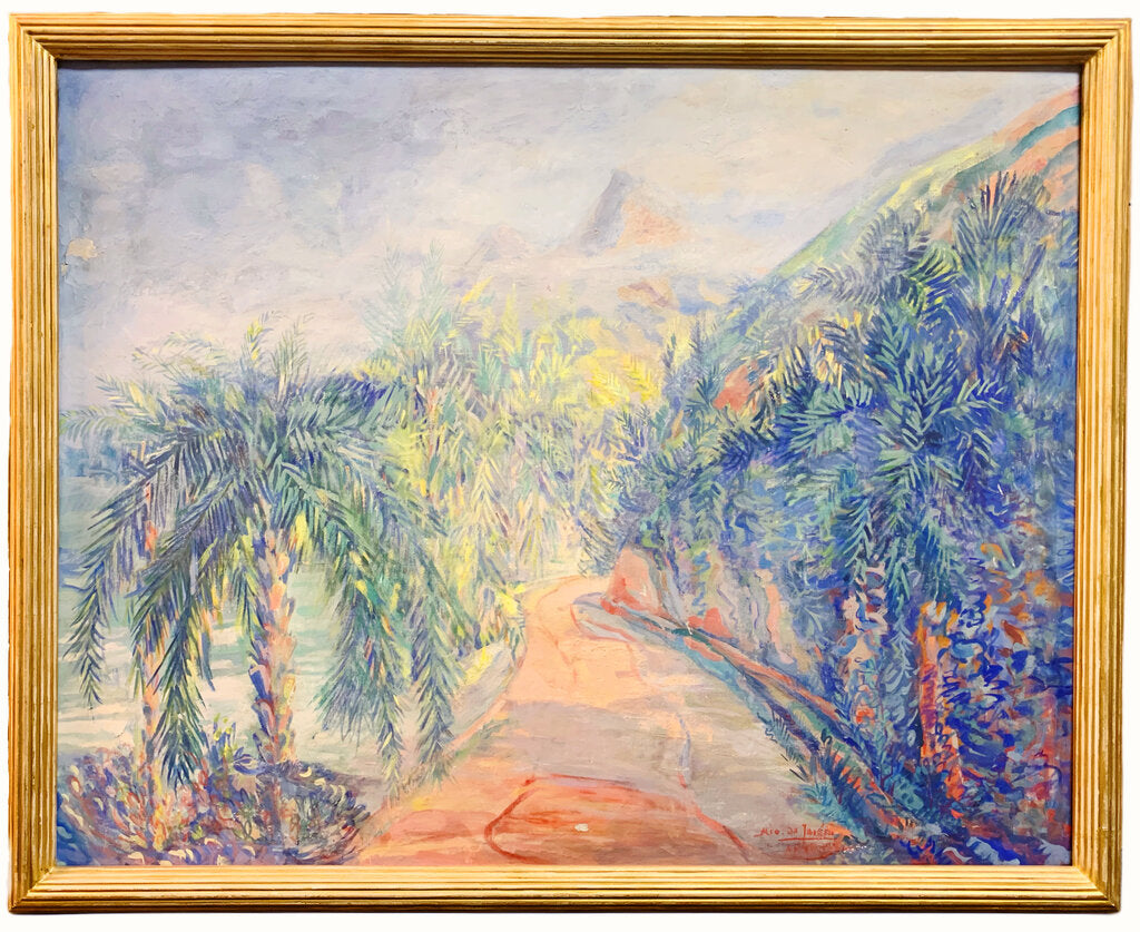 Nora Bluhm. Rio da Janeiro. Oil on Canvas. 20th Century