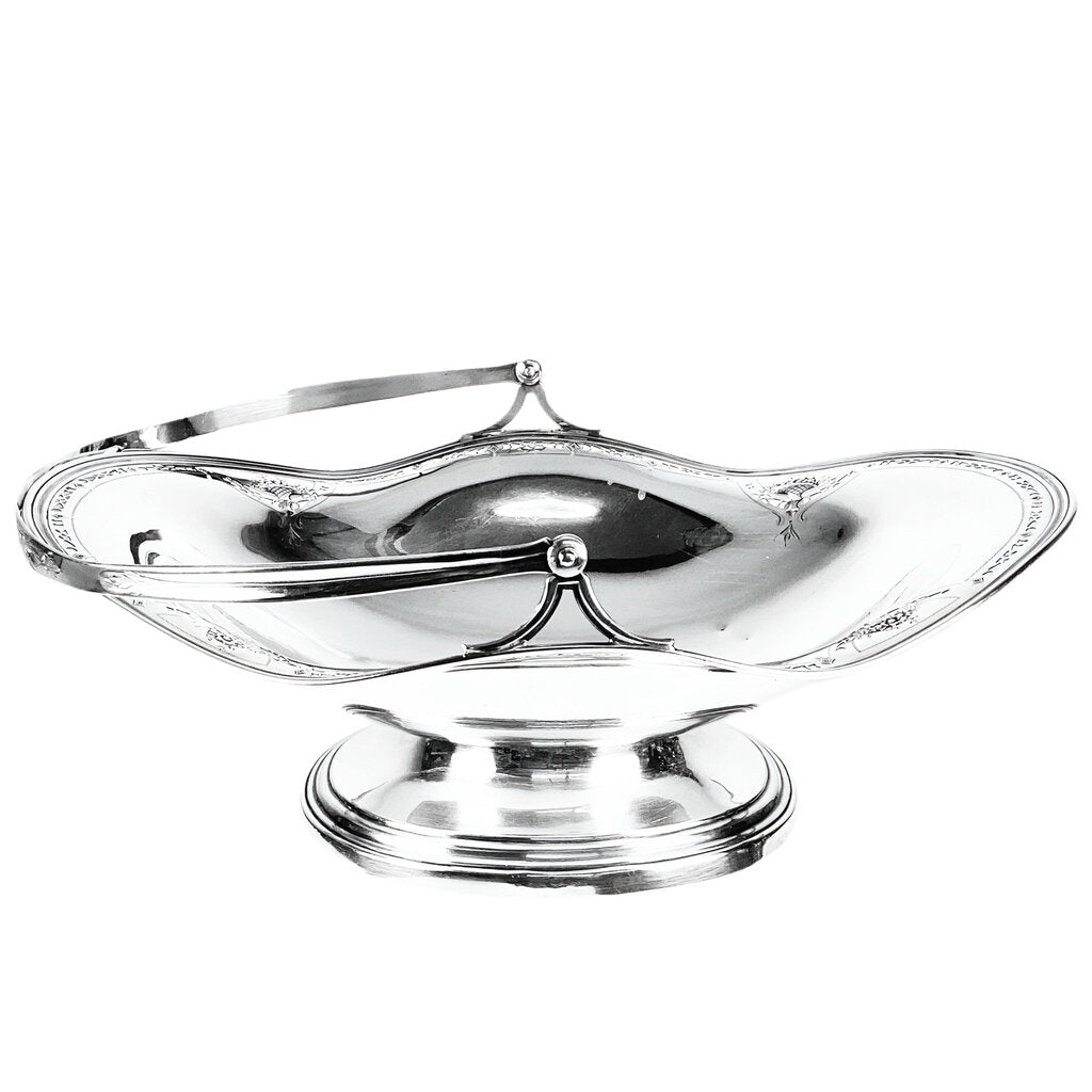 American Sterling Silver Edwardian Cake Basket
