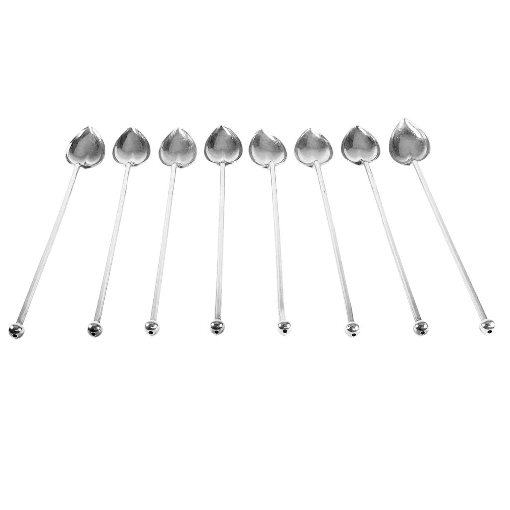 Set 8 Wallace Sterling Silver Stirring Straws