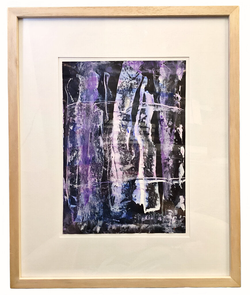 Joseph Iliu. Abstract. Acrylic on Paper.