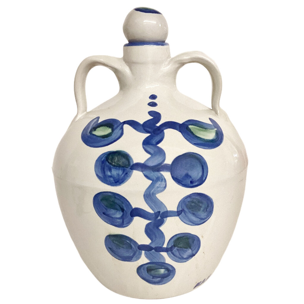 Ceramic Lidded Sherry Jug