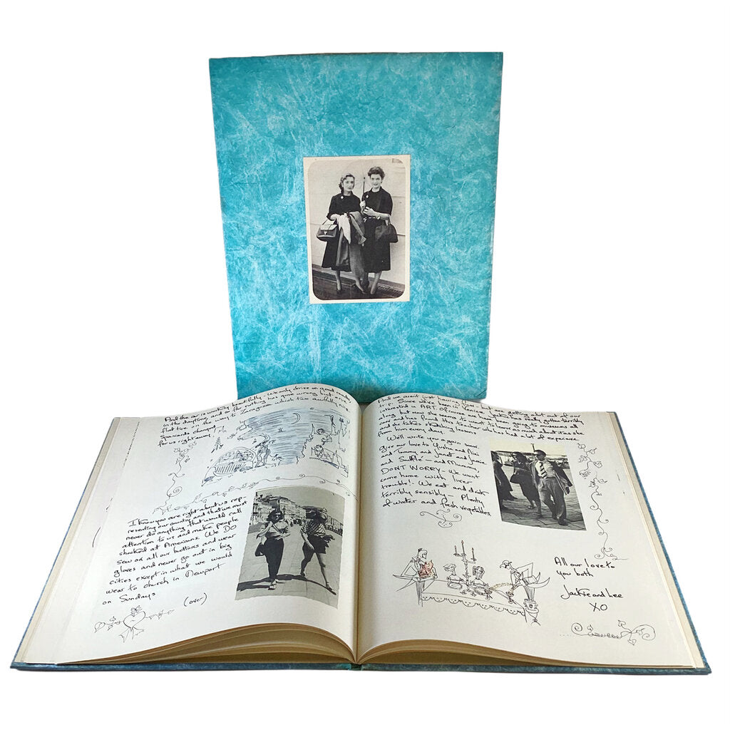 Jacqueline & Lee Bouvier Signed. "One Special Summer". Limited First Edition 500 Copies. 1974. Delacorte Press. Very Rare