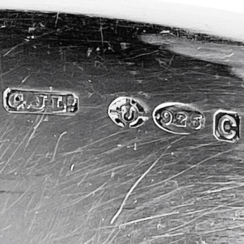 Georg Jensen Sterling "Agave Elsinore" Sterling Serving Fork