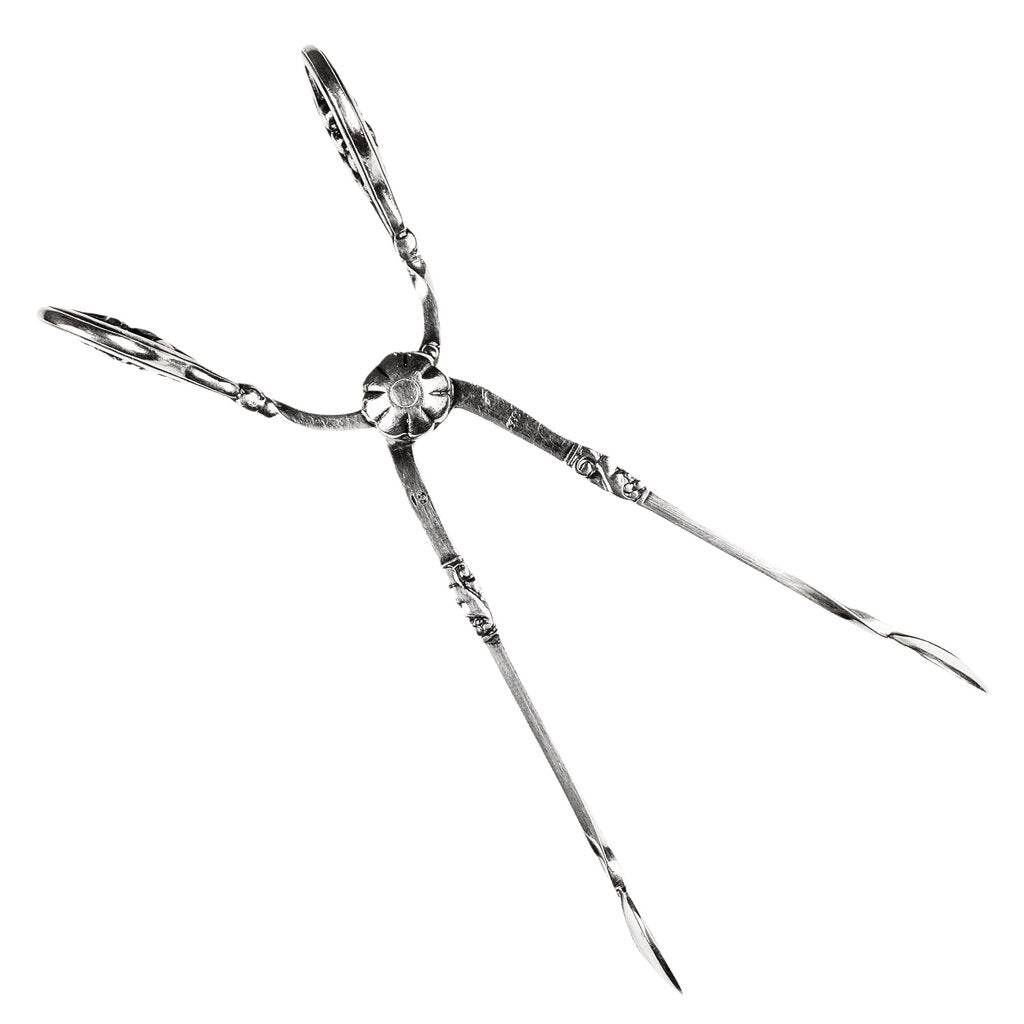 Georg Jensen Grape Cluster Sterling Sugar Tongs