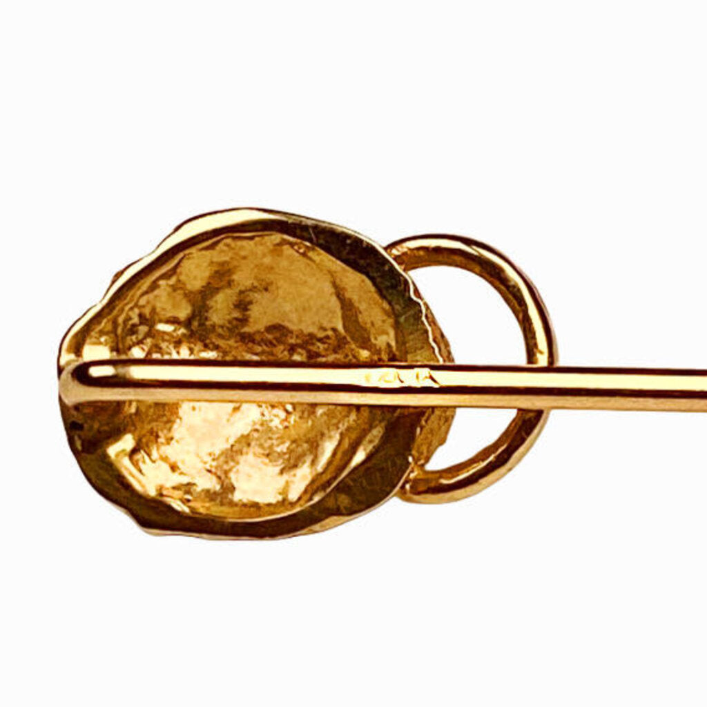 14Kt Gold Lion Stick Pin