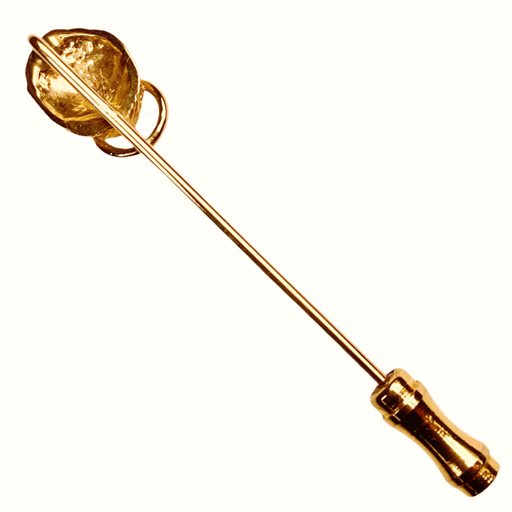 14Kt Gold Lion Stick Pin