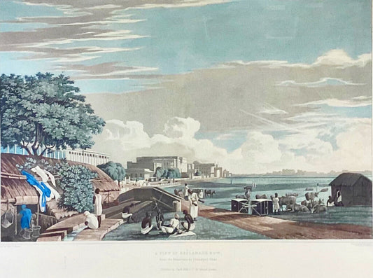 James B. Fraser. "A View of Esplanade Row". Engraving w Aquatint. c. 1826