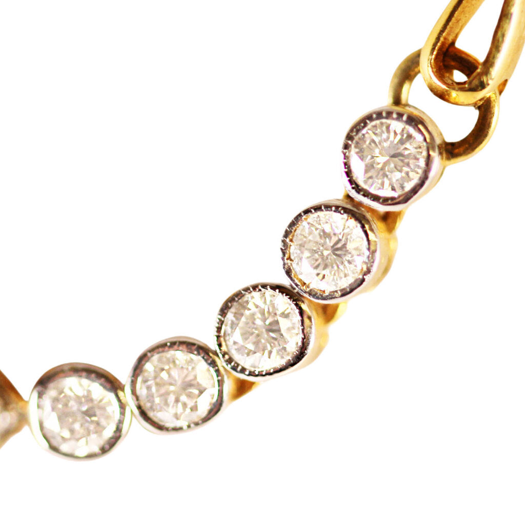 22Kt Gold (Tested) and Diamond Necklace