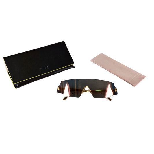 Fendi 99 mm. Shield Sunglasses