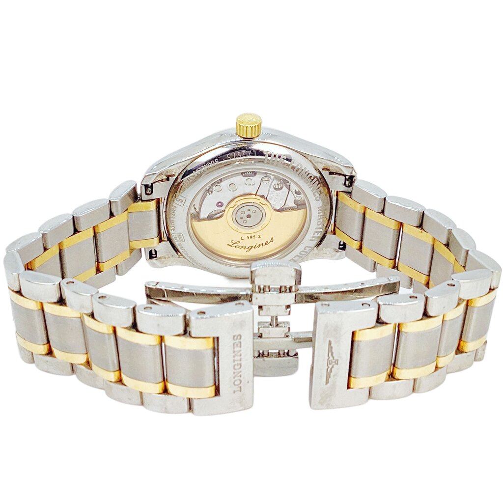 Longines Master Collection Automatic Watch Stainless Steel & Yellow Gold Cap