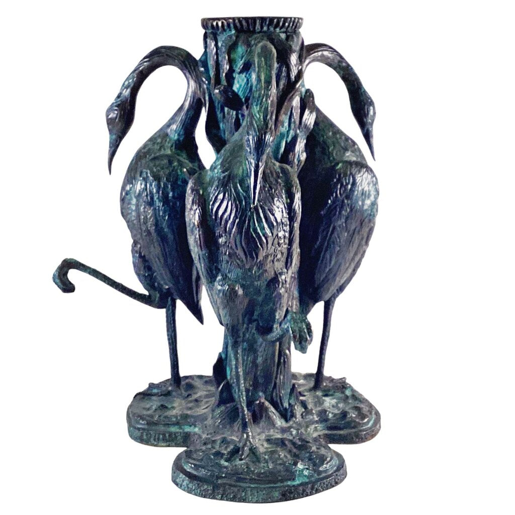 Bronze Statue of Three Cranes