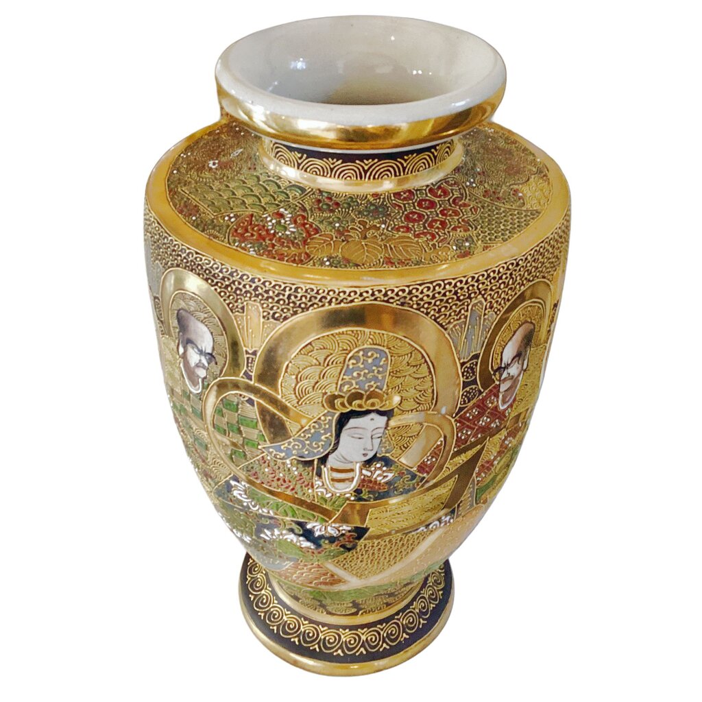 Japanese Satsuma Large Vase