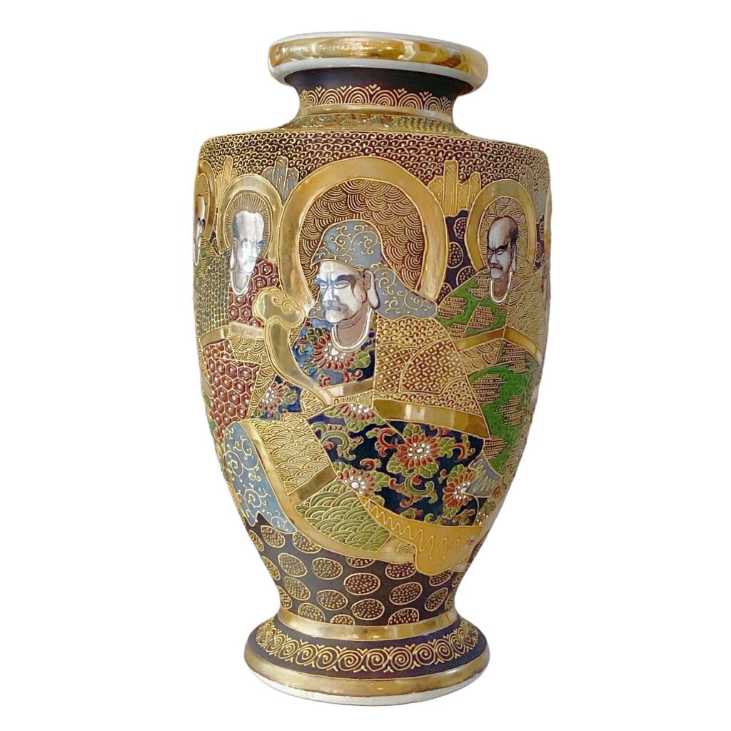 Japanese Satsuma Large Vase